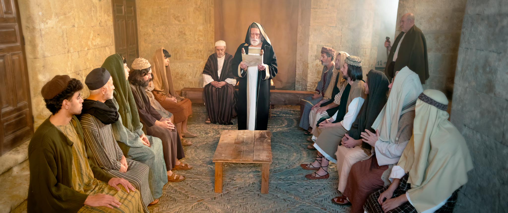 fotograma de la película documental EN BUSCA DEL MESÍAS